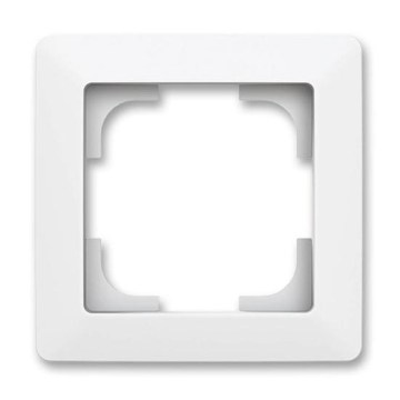 ABB 3901T-A00010 240 - Einfachrahmen ZONI mattweiß