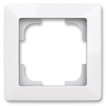 ABB 3901T-A00010 500 - Einfacher Rahmen ZONI weiß
