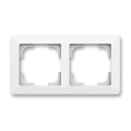 ABB 3901T-A00020 240 - Doppelrahmen ZONI mattweiß