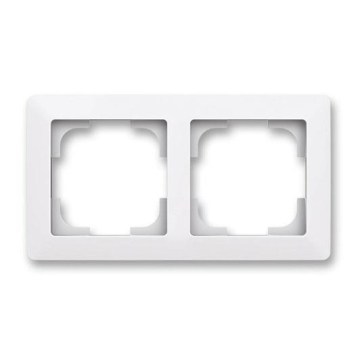 ABB 3901T-A00020 500 - Doppelrahmen ZONI weiß
