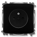 ABB 6619A-A06357 N - Haussteckdose ohne Rahmen TANGO 250V schwarz