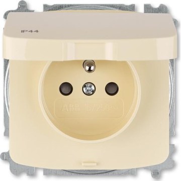 ABB 6619A-A06997 C - rahmenlose Haushaltssteckdose TANGO 250V IP44 Elfenbein