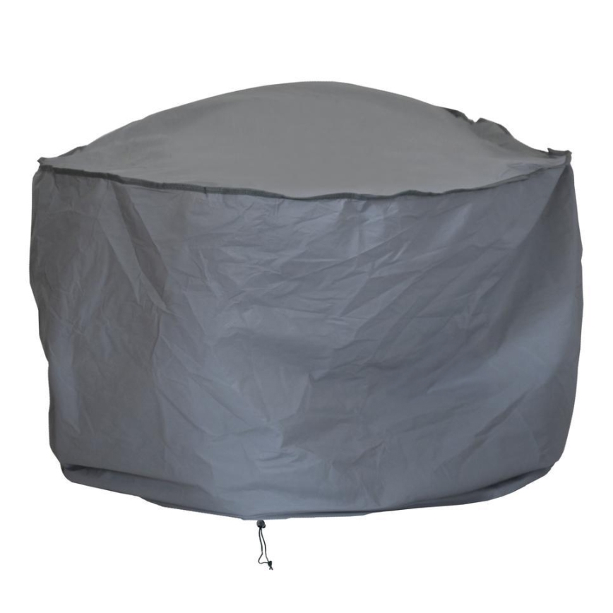 Abdeckhaube für Feuerstelle 93x58 cm, grau