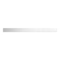 Abflussrinne 99,5x2,3 cm Edelstahl/silber