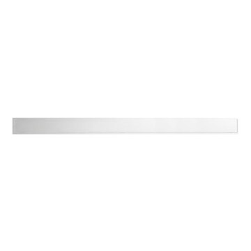 Abflussrinne 99,5x2,3 cm Edelstahl/silber