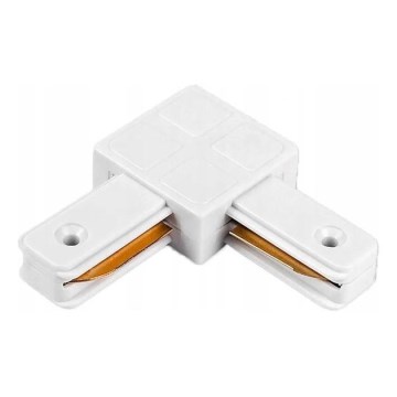 Adapter für Leuchten im 1-phasigen Stromschienensystem, Typ L, weiß