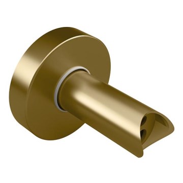 Adapter für verdeckte Wandanschlüsse elektrischer Handtuchwärmer, 6,4x6,4 cm, goldfarben