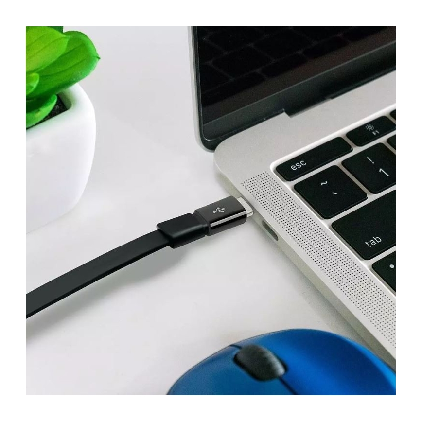 Adapter Micro USB für USB-C schwarz