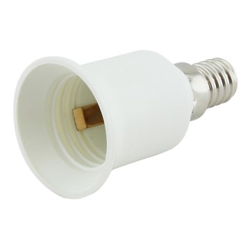 Adapter von E14 auf E27 Fassung