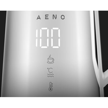 AENO - Intelligenter, schnellkochender Wasserkocher mit LED-Display 1,7 l 2200W/230V weiß