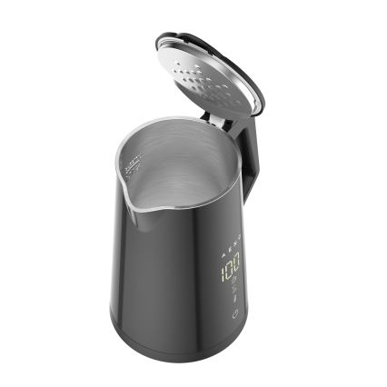 AENO - Intelligenter Wasserkocher mit LED-Display 1,7 l 2200 W/230 V schwarz