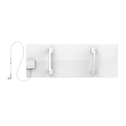 AENO - Smartes elektrisches Infrarot-Heizpaneel, 700 W, Timer/Thermostat, IP44, Wi‑Fi, weiß