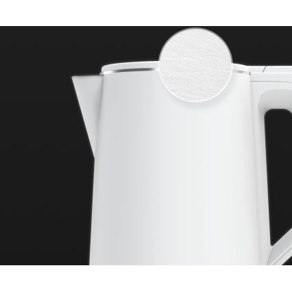 AENO - Schnellkochender Wasserkocher 1,5 l, 2200 W/230 V, weiß