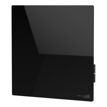 AENO - Smartes elektrisches Infrarot-Heizpaneel 500 W mit Timer/Thermostat, Wi-Fi, schwarz