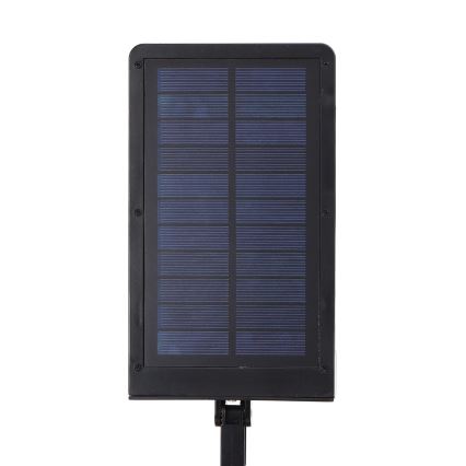 Aigostar - SET 2x LED Solar-Straßenleuchte mit Sensor LED/3W/3,7V1800 mAh IP44 3000/4000/5000K + Fernbedienung