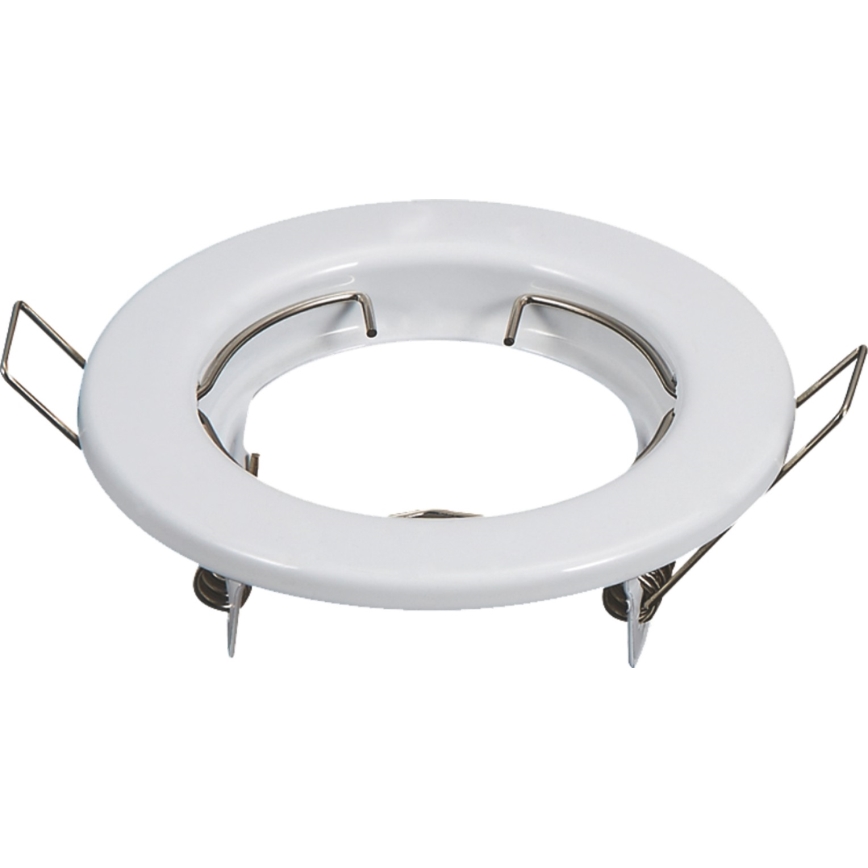 Aigostar - 2er-Set Rahmen für Einbauleuchte GU10 Ø 8 cm weiß