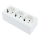 Aigostar - 3-fach SCHUKO-Haushaltssteckdose 250 V/16 A
