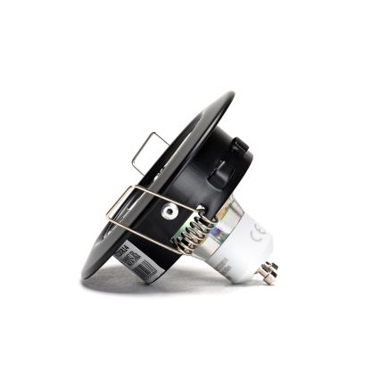 Aigostar - 3er-Set LED-Einbaustrahler 1xGU10/4,5W/230V 3000K schwarz