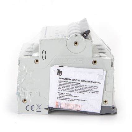Aigostar - 4-poliger Leitungsschutzschalter 4P-20A-C 400V