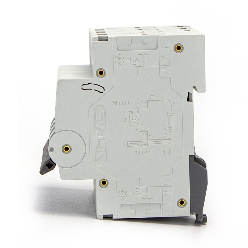 Aigostar - 4-poliger Leitungsschutzschalter 4P-40A-C 400V