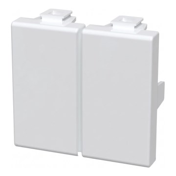 Aigostar - Abdeckkappe 23,4x47 mm weiß