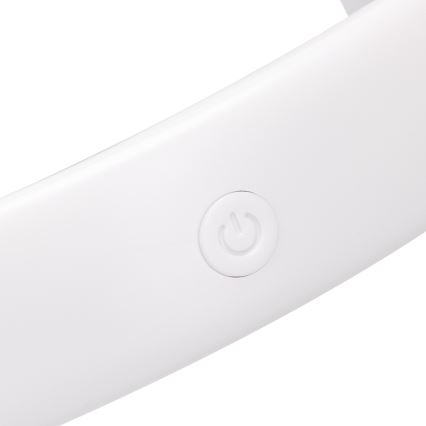 Aigostar - Aufladbarer Nackenventilator 4W/5V 2000mAh weiß