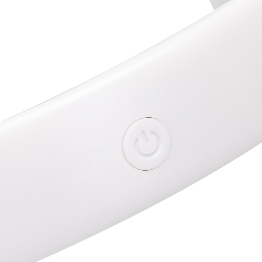 Aigostar - Aufladbarer Nackenventilator 4W/5V 2000mAh weiß