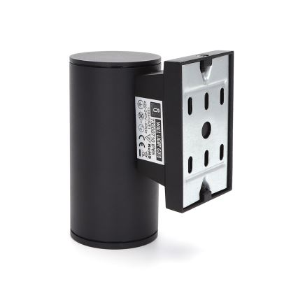 Aigostar - Außenwandleuchte 1xGU10/230V IP65 schwarz rund