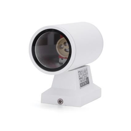 Aigostar - Außenwandleuchte 1xGU10/230V IP65 weiß rund