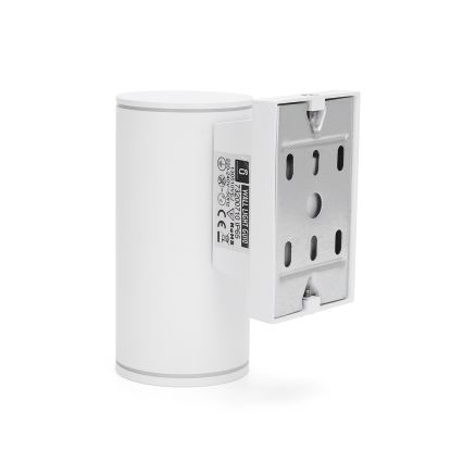 Aigostar - Außenwandleuchte 1xGU10/230V IP65 weiß rund