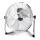 Aigostar - Bodenventilator 60W/230V 44,5 cm glänzendes Chrom