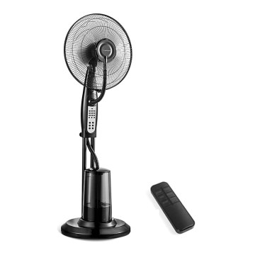 Aigostar - Bodenventilator mit Wasserspray 75W/230V + FB