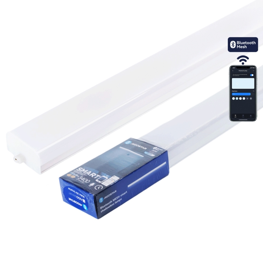 Aigostar - Dimmbare LED-Leuchte MESH LED/30W/230V 6500K