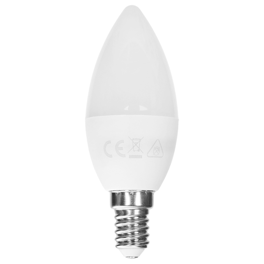 Aigostar - LED RGBW dimmbare Lampe C37 E14/6W/230V 3000K + Fernbedienung