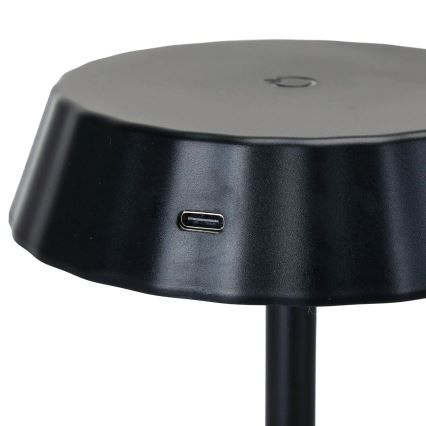 Aigostar - dimmbare LED-Tischlampe AMBIENT LED/2,4W/5V 3000-6500K schwarz