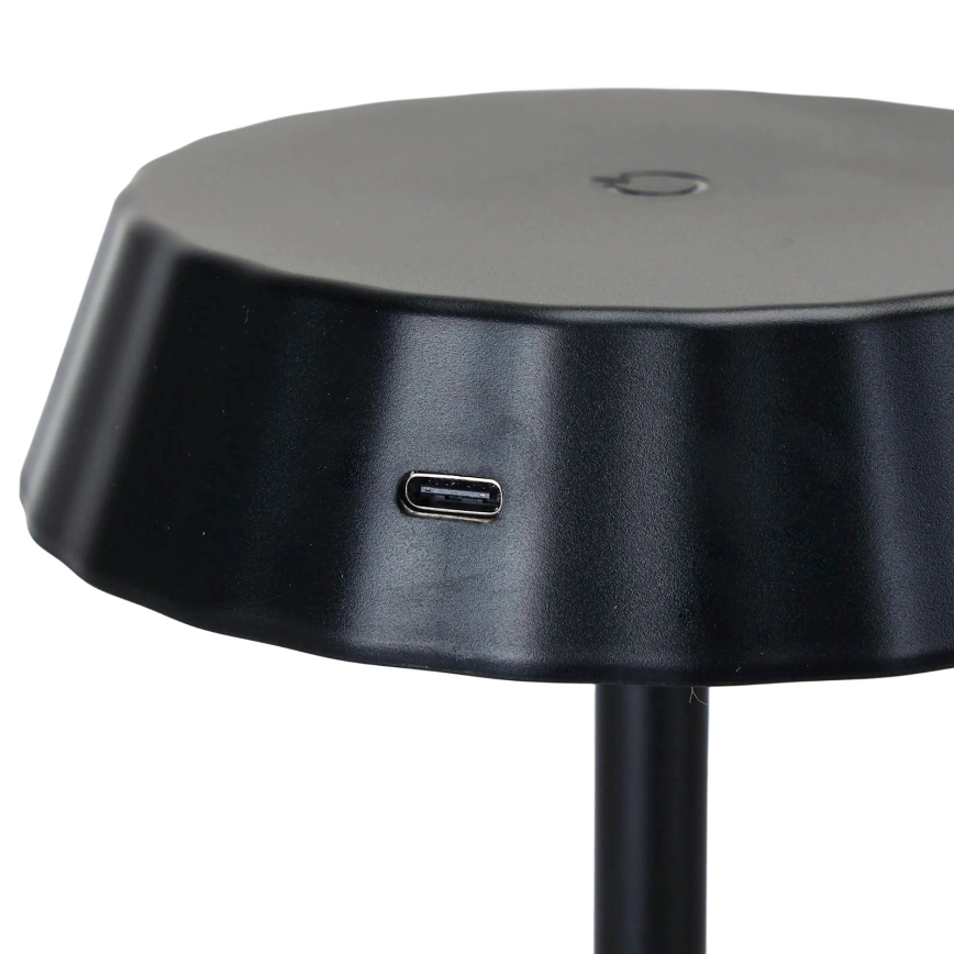 Aigostar - dimmbare LED-Tischlampe AMBIENT LED/2,4W/5V 3000-6500K schwarz