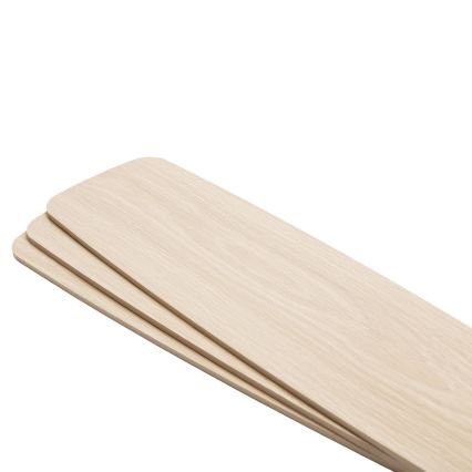 Aigostar - Dimmbarer LED-Deckenventilator LED/20W/230V 2700-6500K 132cm weiß/beige + Fernbedienung