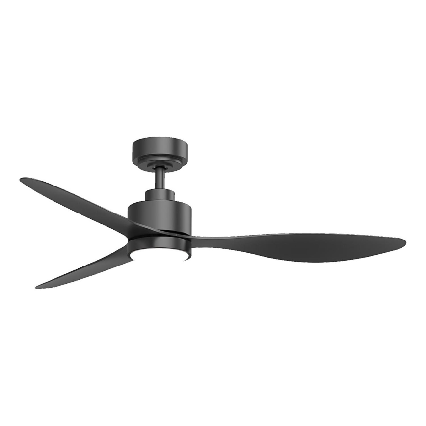 Aigostar - Dimmbarer LED-Deckenventilator LED/20W/230V 2700-6500K 132cm schwarz + Fernbedienung