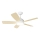 Aigostar - Dimmbarer LED-Deckenventilator LED/20W/230V 2700-6500K 132cm weiß/beige + Fernbedienung