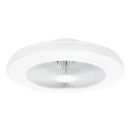 Aigostar - Dimmbarer LED-Deckenventilator LED/40W/230V 2700-6500K d 48 cm + Fernbedienung weiß