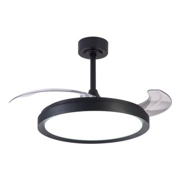 Aigostar - Dimmbarer LED-Deckenventilator LED/50W/230V 2700-6500K 106cm schwarz + Fernbedienung