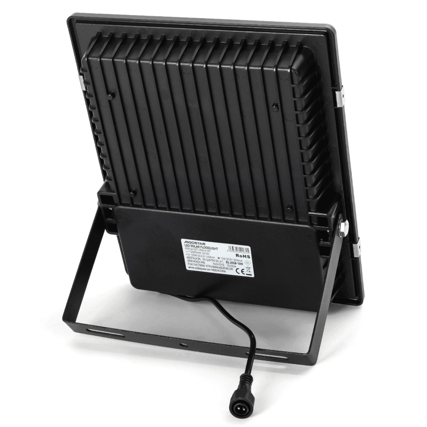 Aigostar - Dimmbarer LED-RGB-Solarstrahler LED/150W/3,2V IP66 + Fernbedienung