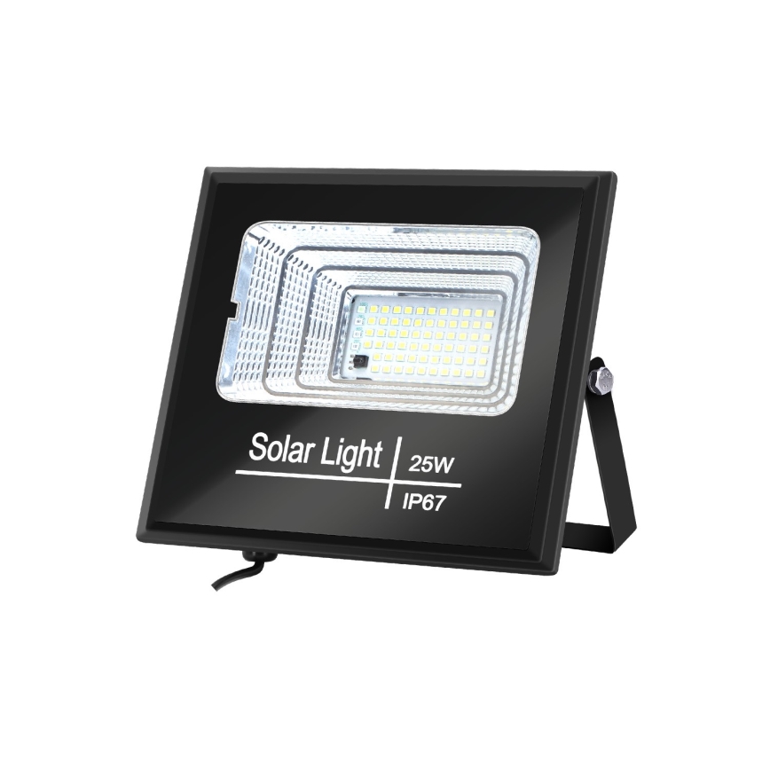 Aigostar - Dimmbarer LED-Solarstrahler LED/25W/3,2V IP67 5000 mAh + Fernbedienung