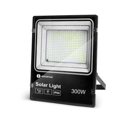 Aigostar - Dimmbarer LED-Solarstrahler LED/300W/3,2V IP66 + Fernbedienung