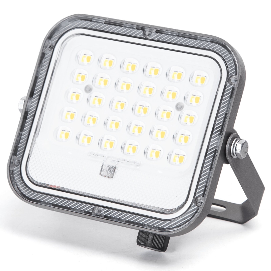 Aigostar - Dimmbarer LED-Solarstrahler LED/50W/3,4V 3000/4000/6500K IP66 4000 mAh + Fernbedienung