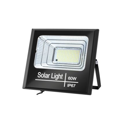 Aigostar - Dimmbarer LED-Solarstrahler LED/60W/3,2V IP67 + FB