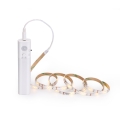 Aigostar - Dimmbarer LED-Streifen mit Sensor 1m LED/2W/4xAAA 3000K IP65