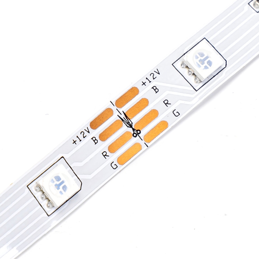 Aigostar - Dimmbarer RGBW-LED-Streifen 48W/12V 2x7,5 m Wi‑Fi