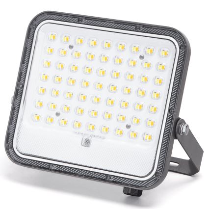 Aigostar - Dimmbarer LED-Solarscheinwerfer LED/100W/3,4V 3000/4000/6500K IP66 8000 mAh + Fernbedienung