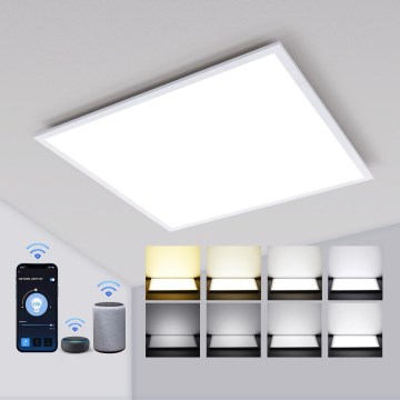 Aigostar - Dimmbares LED-Einbaupanel 32W/230V Wi-Fi 60x60 cm